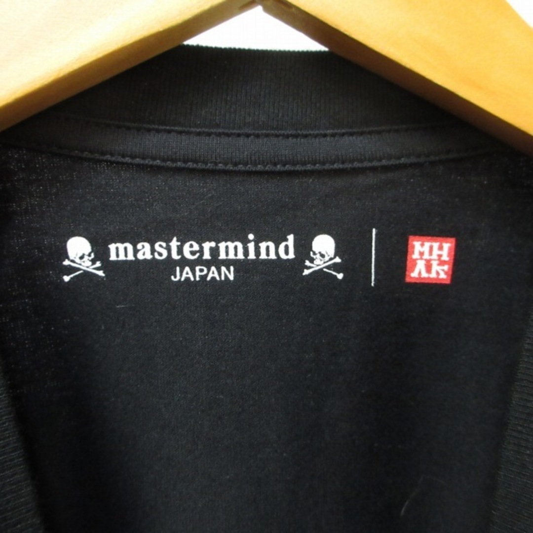 mastermind JAPAN(マスターマインドジャパン)のマスターマインド×MHAK 美品 Tシャツ カットソー スカルプリント 黒 L メンズのトップス(Tシャツ/カットソー(半袖/袖なし))の商品写真