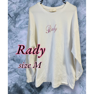 レディー(Rady)のRady ロンＴ 〘 White〙【最終値下げ】(Tシャツ/カットソー(七分/長袖))