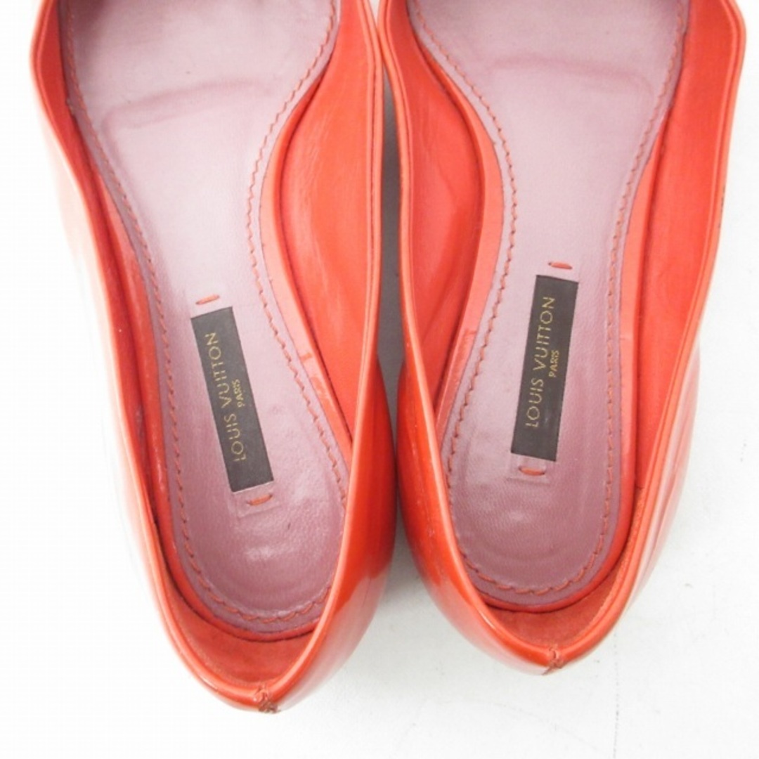 LOUIS VUITTON(ルイヴィトン)のルイヴィトン フラットシューズ バレエシューズ パンプス エナメル 約21.5㎝ レディースの靴/シューズ(ハイヒール/パンプス)の商品写真