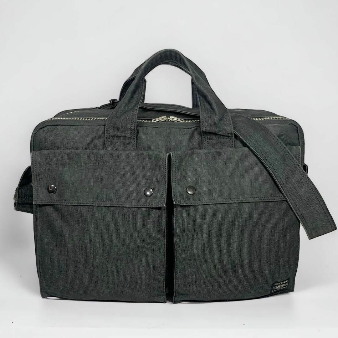 廃盤 美品 PORTER SMOKY スモーキー BRIEFCASE 2way