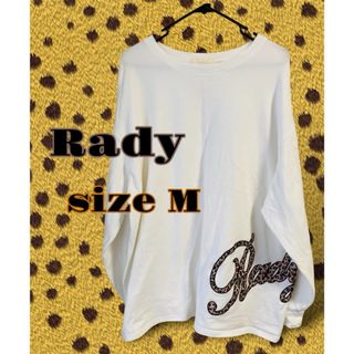 レディー(Rady)のRady ロンＴ〘White♡ヒョウ柄〙(Tシャツ(長袖/七分))