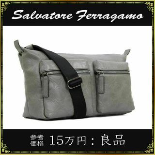 Salvatore Ferragamo　フェラガモショルダーバッグ　グレー色