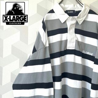 〇〇X-LARGE エクストララージ メンズ シャツ ラガーシャツ サイズL ブラウン×ブラック×ホワイト