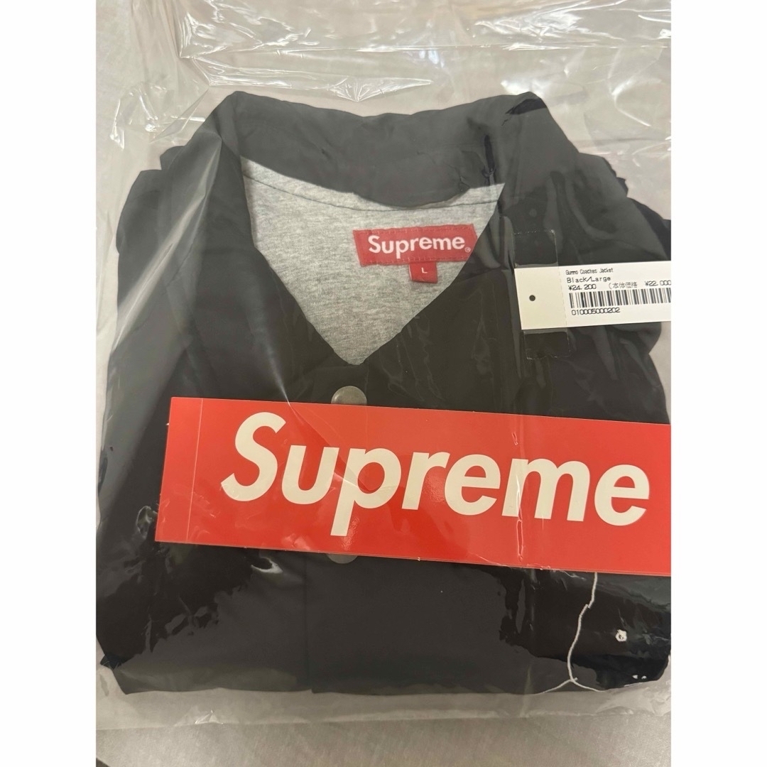 Supreme - Gummo Coaches Jacket ガンモ コーチジャケット L 黒 Supreme - Gummo Coaches Jacket ガンモ コーチジャケット L 黒