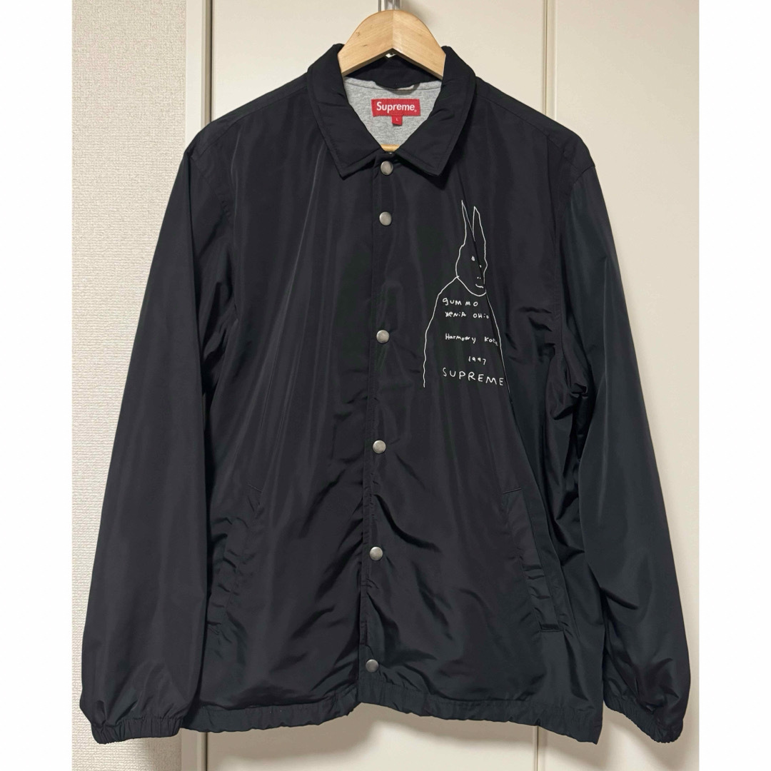 Supreme - Gummo Coaches Jacket ガンモ コーチジャケット L 黒 Supreme - Gummo Coaches Jacket ガンモ コーチジャケット L 黒