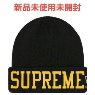 Supreme - 137 完売品 Supreme NewEra Varsity Beanie 黒の通販｜ラクマ