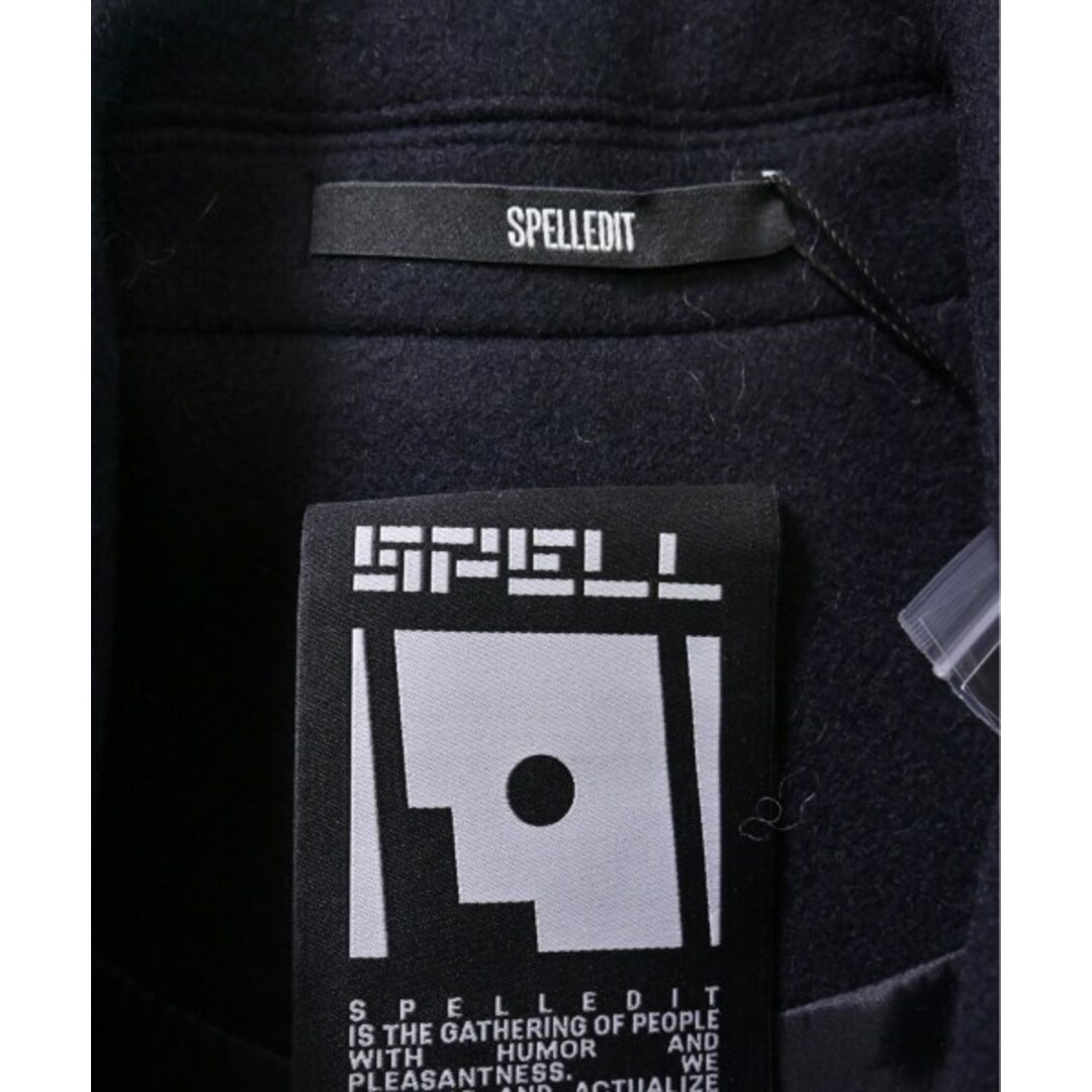 SPELLEDIT スペルエディット ピーコート F 紺 【古着】【中古】の通販 by RAGTAG online｜ラクマ