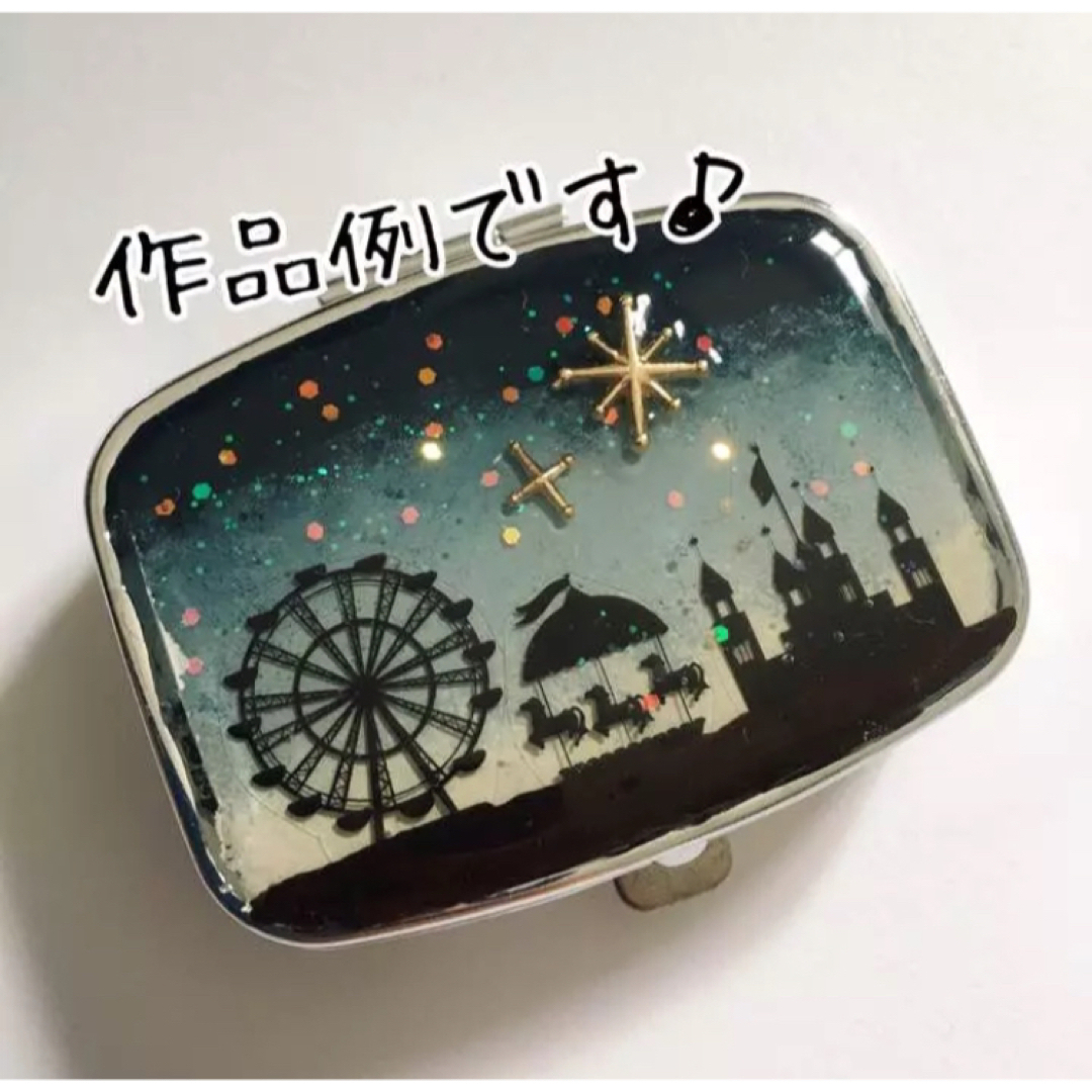 大人気♪遊園地レジン封入用フィルム♡封入シート デコ レジン オルゴナイト 資材 ハンドメイドの素材/材料(各種パーツ)の商品写真