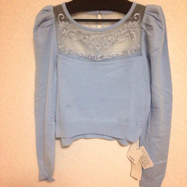 SNIDEL - ビジュー付きニット♡新品
