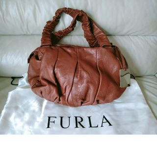 フルラ(Furla)のFURLA フルラ ハンドバッグ 茶　ブラウン　バッグ(ハンドバッグ)