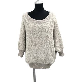 ボディドレッシングデラックス(BODY DRESSING Deluxe)の美品 ボディドレッシングデラックス 長袖ニット レディース 38(ニット/セーター)