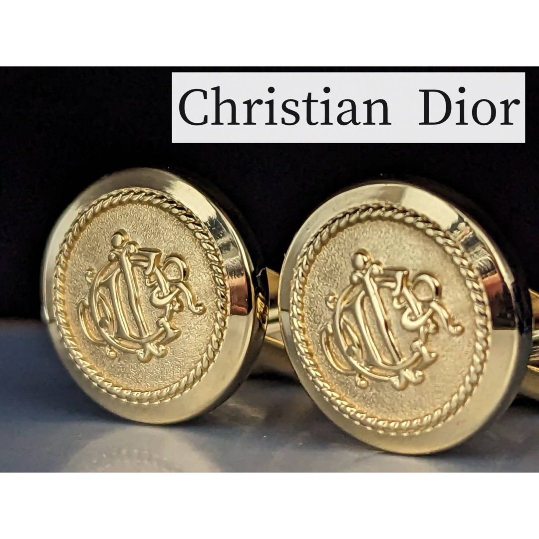 Christian Dior【ヴィンテージ】カフス ラペルピン セット 箱付き