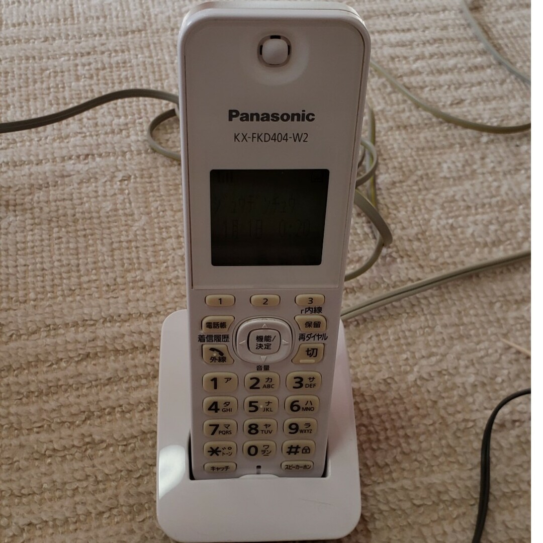 Panasonic(パナソニック)のPanasonicコードレス電話 スマホ/家電/カメラの生活家電(その他)の商品写真