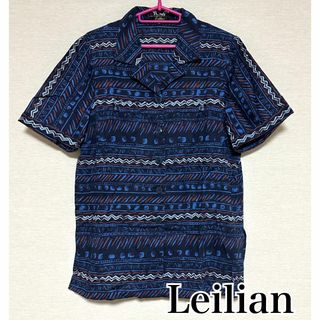 レリアン(leilian)のLeilian ☆ 美品 総柄 シャツ(シャツ/ブラウス(半袖/袖なし))