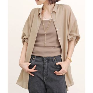 アパルトモンドゥーズィエムクラス(L'Appartement DEUXIEME CLASSE)の未使用Appartement Dolman sheer Blouse(シャツ/ブラウス(長袖/七分))