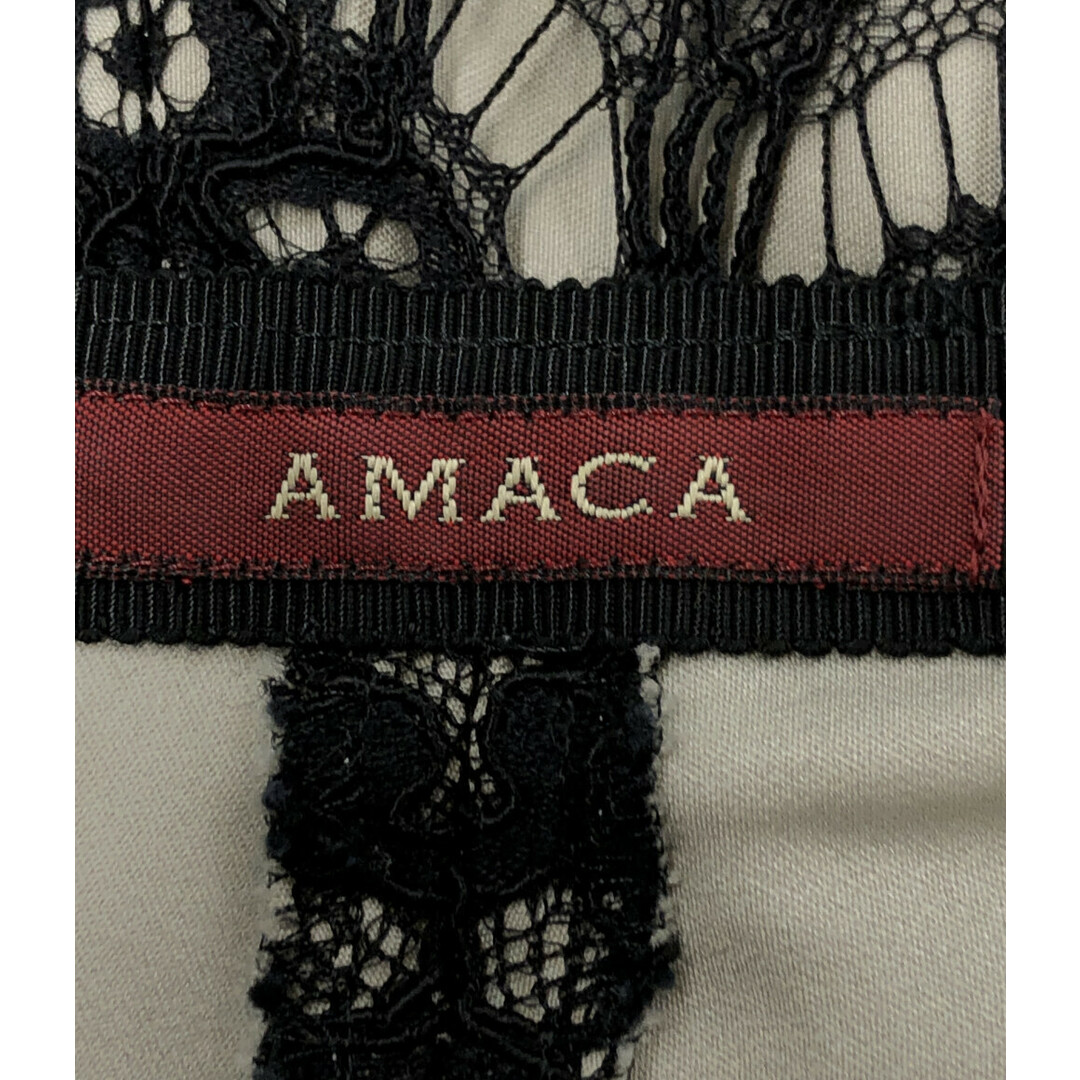 AMACA  ４０（１１号）レーススカート　未使用品