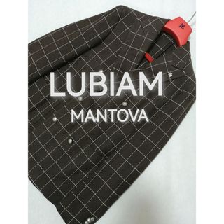 ★新品・メンズ★【LUBIAM MANTOVA】テーラードジャケット　茶　ダブル(テーラードジャケット)