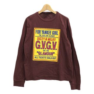 ヒステリックグラマー(HYSTERIC GLAMOUR)のヒステリックグラマー G.V.G.Vコラボ 長袖Tシャツ メンズ S(Tシャツ/カットソー(七分/長袖))