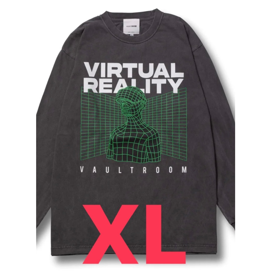 メンズ【VAULTROOM】VIRTUAL REALITY L/S TEE