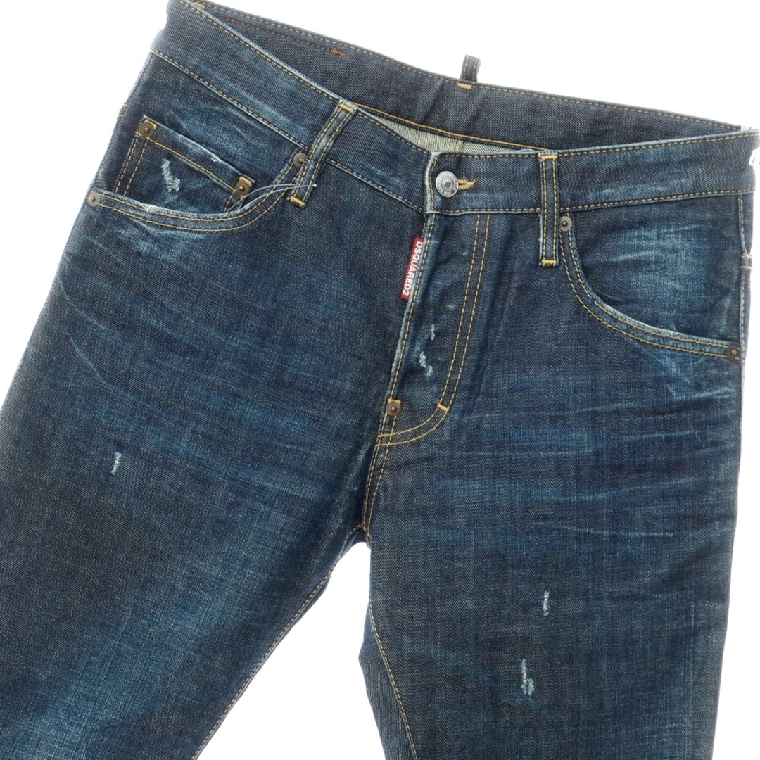 DSQUARED2 - 【中古】ディースクエアード DSQUARED2 クラッシュ デニム