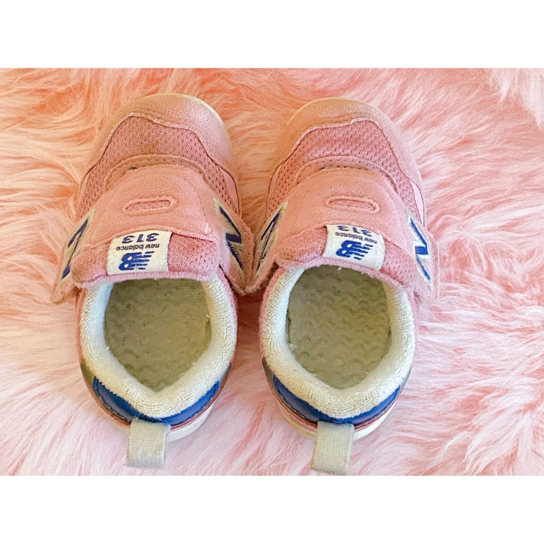 New Balance(ニューバランス)の♥️ニューバランス♥️ ベビー スニーカー 11.5 ピンク キッズ/ベビー/マタニティのベビー靴/シューズ(~14cm)(スニーカー)の商品写真