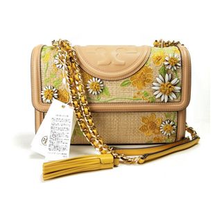 トリーバーチ(Tory Burch)の未使用に近い トリーバーチ チェーンショルダー ストローバッグ 80400 レディース(ハンドバッグ)