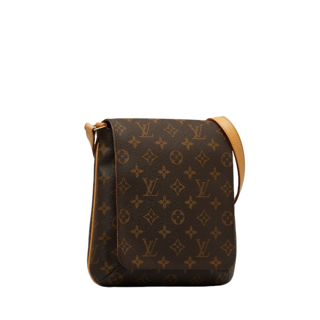 ルイ ヴィトン モノグラム ミュゼットサルサ ショート ショルダーバッグ M51258 PVC レディース LOUIS VUITTON 【214-24251】マグネット式内側