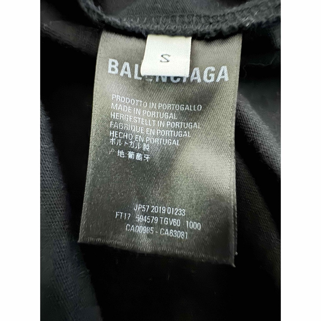 Tシャツ/カットソー(半袖/袖なし)BALENCIAGA BB Paris ロゴ Tシャツ