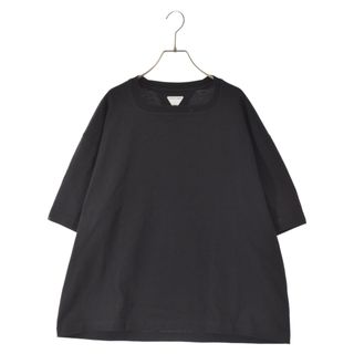 ボッテガヴェネタ(Bottega Veneta)のBOTTEGA VENETA ボッテガヴェネタ リラックスフィットヘビージャージーTシャツ ブラック 734095VKLZ0(Tシャツ/カットソー(半袖/袖なし))