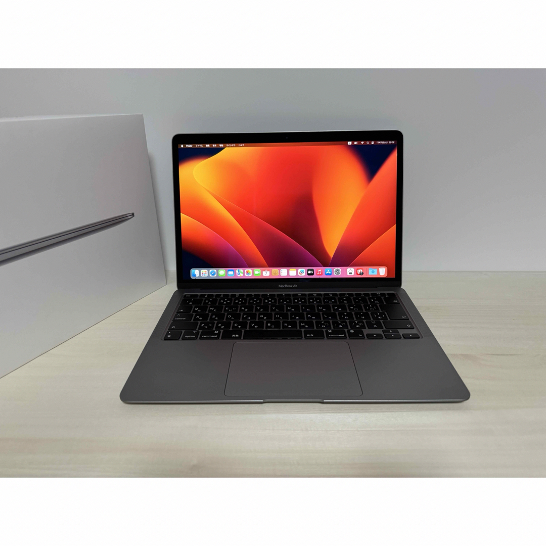 2560x1600キーボード美品　Macbook Air M1 2020 スペースグレイ