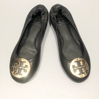 美品レアカラー　トリーバーチ/Tory Burch パンプス　シルバーゴールド