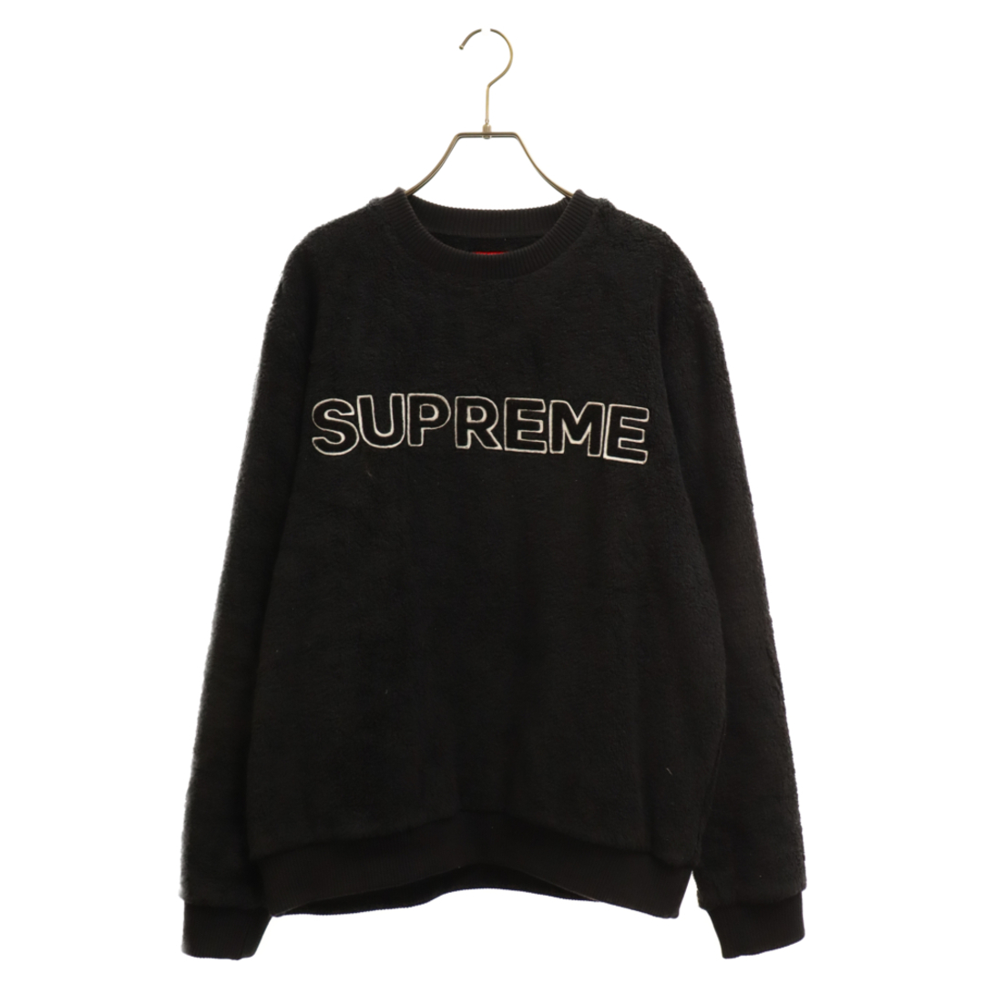 Supreme terry crew neck sweatshirt 黒 M