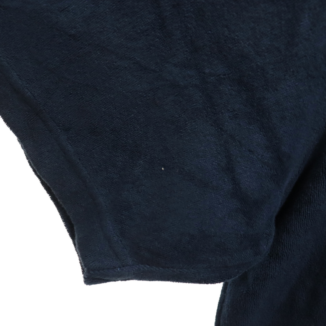 Supreme 2017SS Terry Small Box Logo Tee シュプリーム テリースモールボックスロゴTシャツ 半袖カットソー パイル地 ネイビー サイズL【220514】【新古品】【me04】