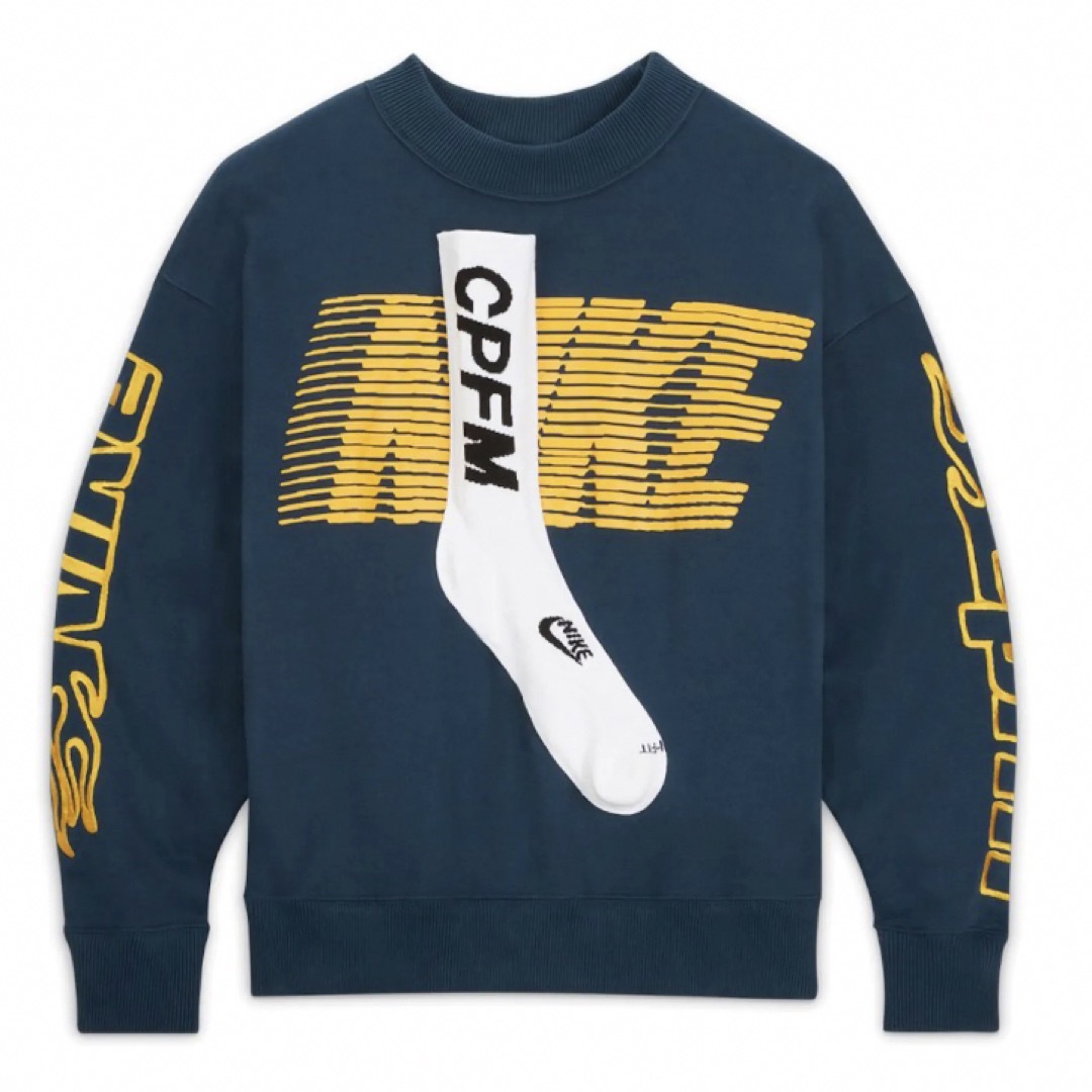 Nike×CPFM  ソックスフリースクルーネックスウェット　XL