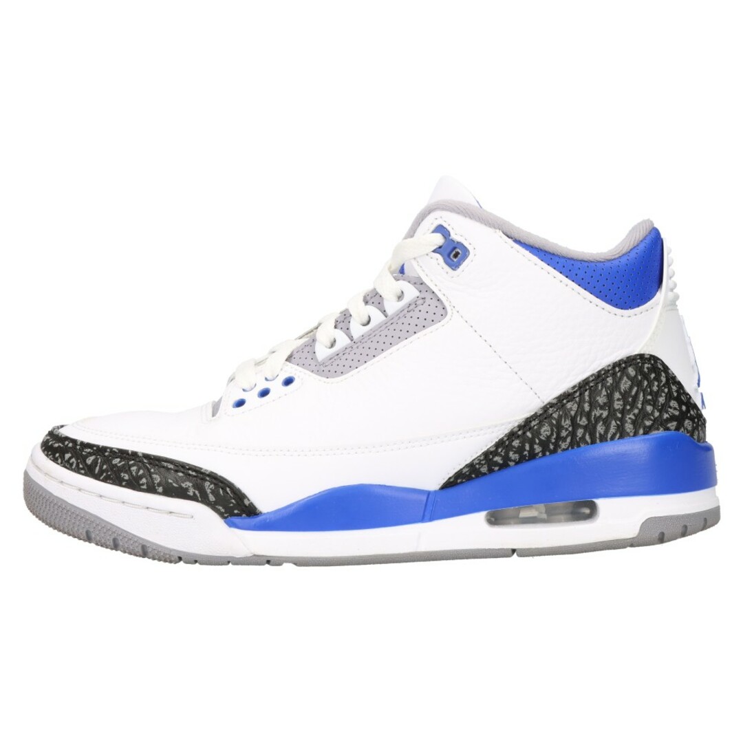 NIKE ナイキ AIR JORDAN 3 RETRO CT8532-145 エアジョーダン 3 レトロ ハイカットスニーカー US7/25cm ホワイト