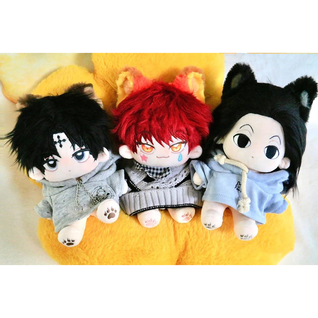 HUNTER×HUNTER ケモミミ 20cm着せ替えぬいぐるみの通販 by 柘榴 HUNTER×HUNTER ケモミミ 20cm着せ替えぬいぐるみの通販 by 柘榴