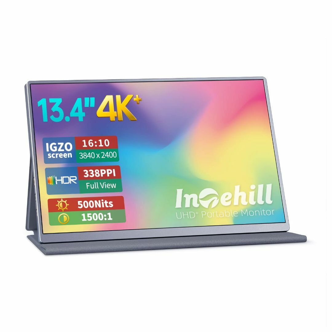 Intehill モバイルモニター 4k 13.4 インチ IGZOスクリーンのサムネイル