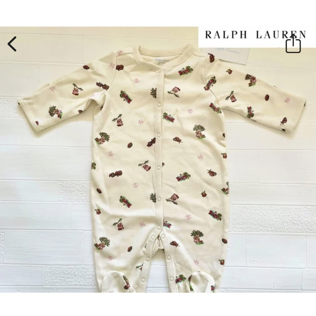 Ralph Lauren(ラルフローレン)のNEW!　Ralph Lauren  BABY  ラルフローン　ロンパース キッズ/ベビー/マタニティのベビー服(~85cm)(ロンパース)の商品写真