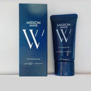 エイボン(AVON)のミッションホワイトUVブロックEXc 美白 薬用日やけ止め FMG＆ミッション(美容液)