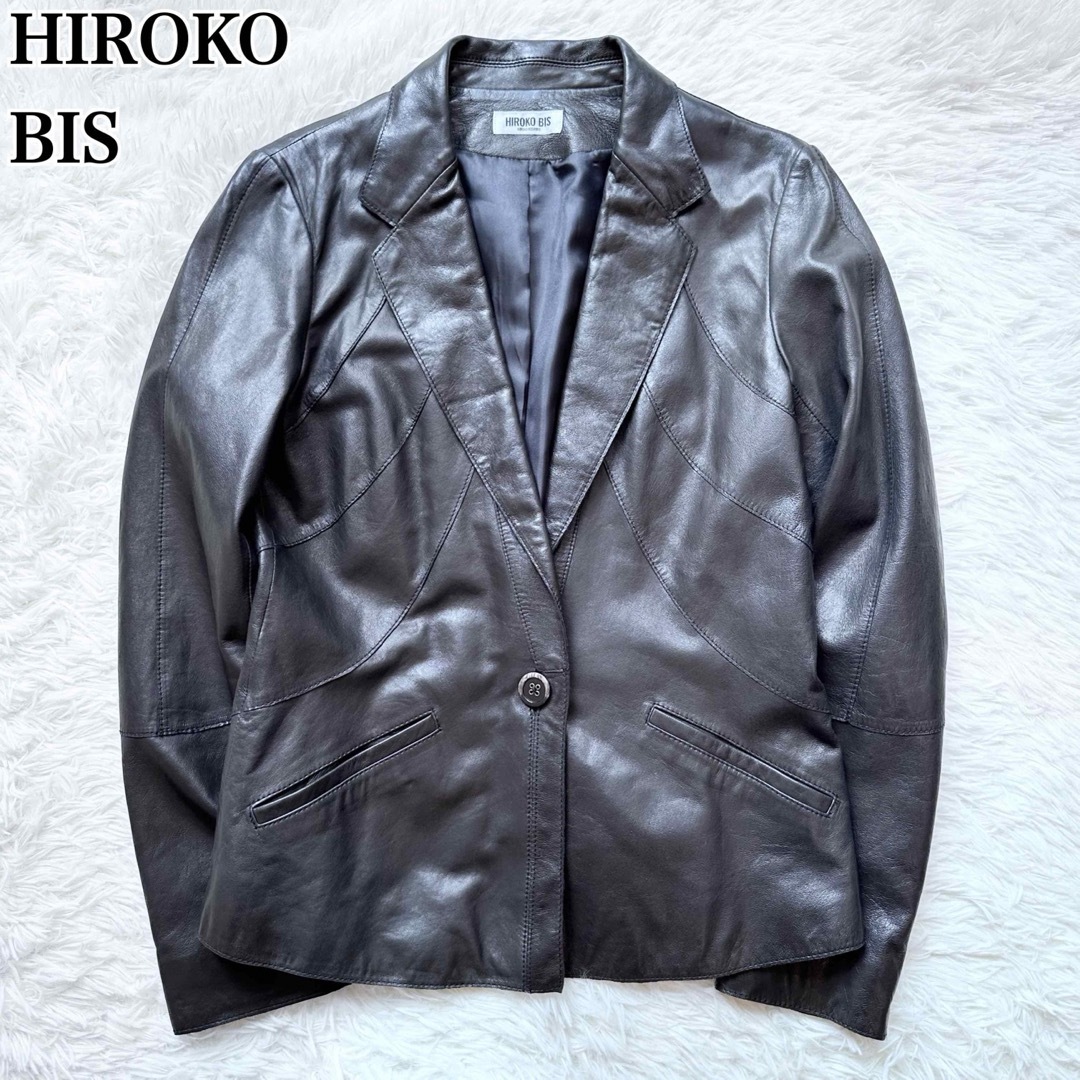 HIROKO BIS ヒロコ ビス レディース 革ジャン サイズ9
