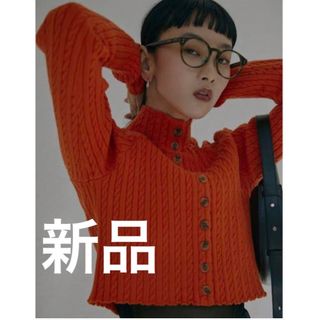 Ameri VINTAGE - アメリ MANY RIBBON SHORT KNIT TOPの通販｜ラクマ