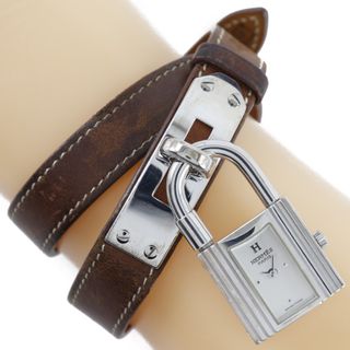 HERMES バレニア  ラバーベルト クォーツ⭐️ 未使用品 に近い ⭐️