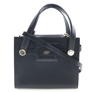 ロジェヴィヴィエ(ROGER VIVIER)の【Roger Vivier】ロジェ ヴィヴィエ カーフ 黒 レディース ハンドバッグ(ハンドバッグ)