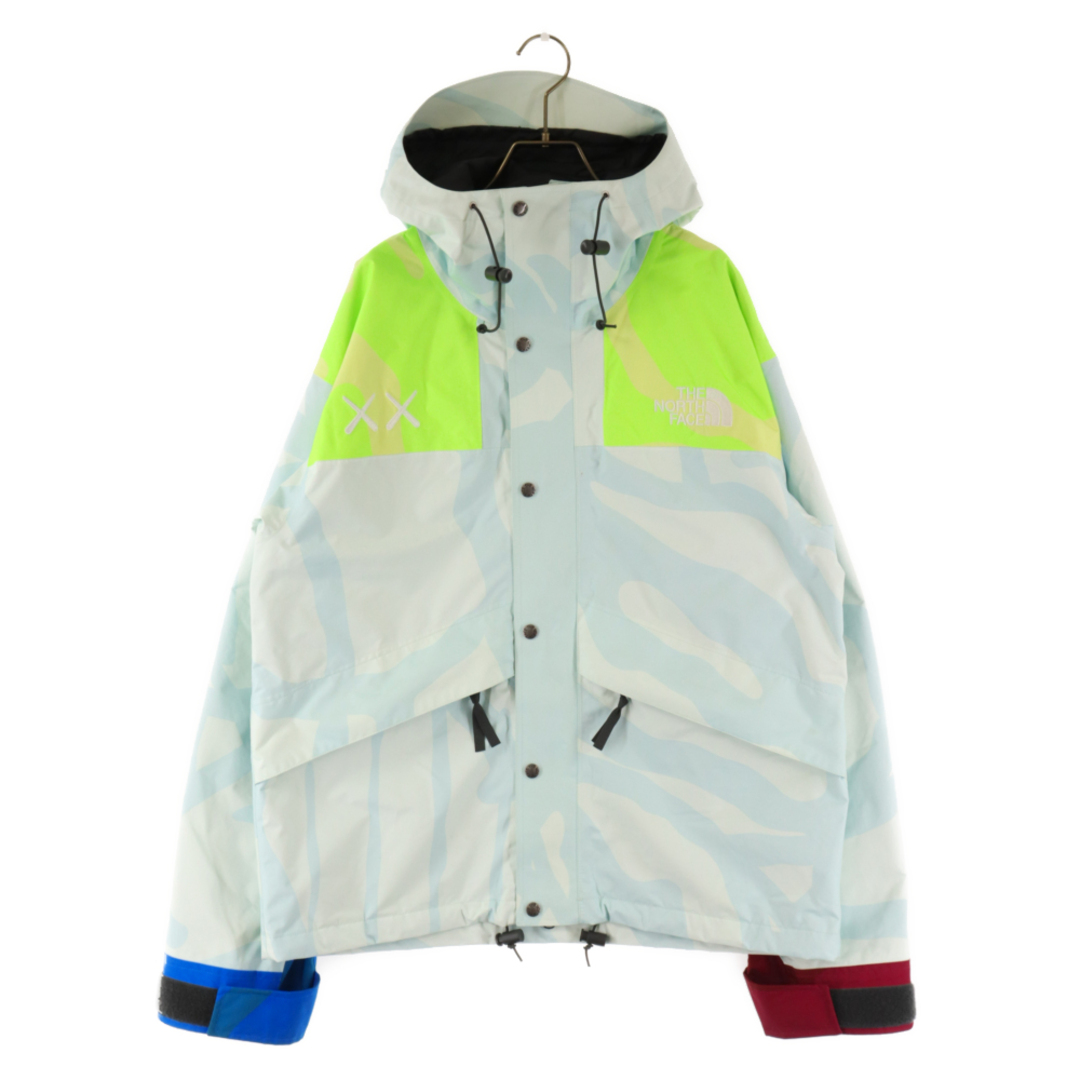 THE NORTH FACE ザノースフェイス 22SS×KAWS Retro 1986 Mountain Jacket×カウズ レトロ マウンテンジャケット ブルゾン アイスブルー NF0A7WLW