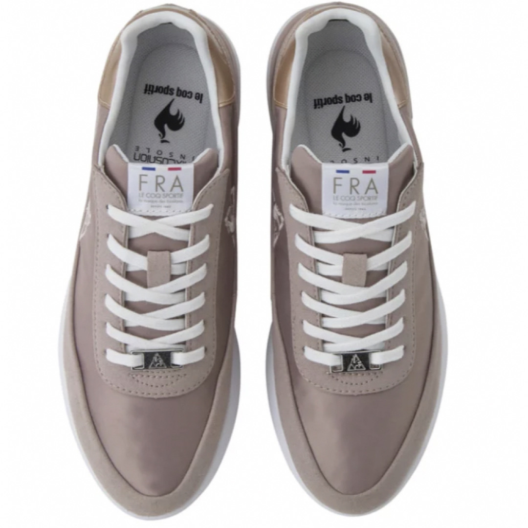 le coq sportif(ルコックスポルティフ)の新品✨タグ付き♪未使用　ルコックスポルティフ　スニーカー　25センチ　送料込み レディースの靴/シューズ(スニーカー)の商品写真