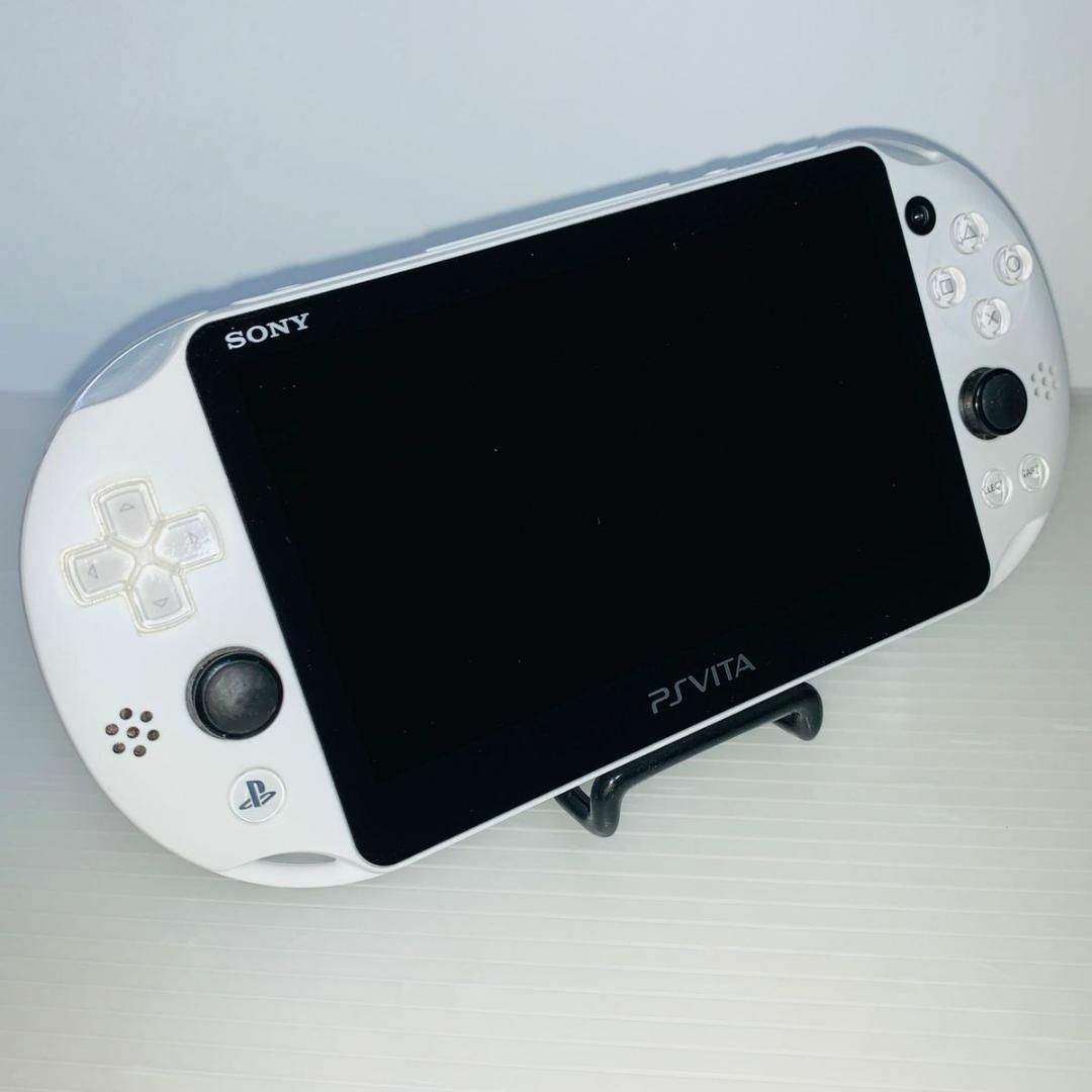 【222】PS Vita Wi-Fiモデル グレイシャーホワイト 【液晶美品】 | フリマアプリ ラクマ