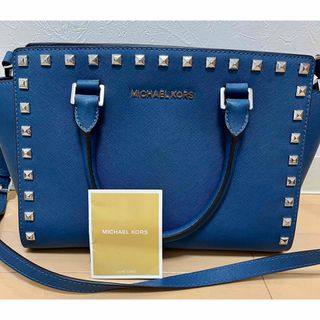 マイケルコース(Michael Kors)の美品♡マイケルコース　スタッズショルダーバッグ(ショルダーバッグ)