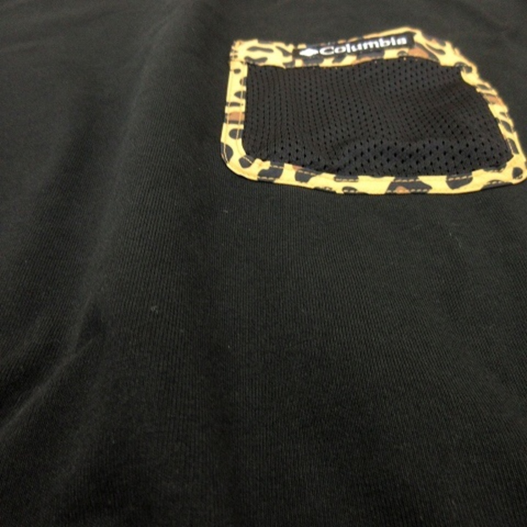 Columbia(コロンビア)のコロンビア xアトモス Tシャツ 半袖 ロゴ プリント レオパード 黒 S メンズのトップス(Tシャツ/カットソー(半袖/袖なし))の商品写真