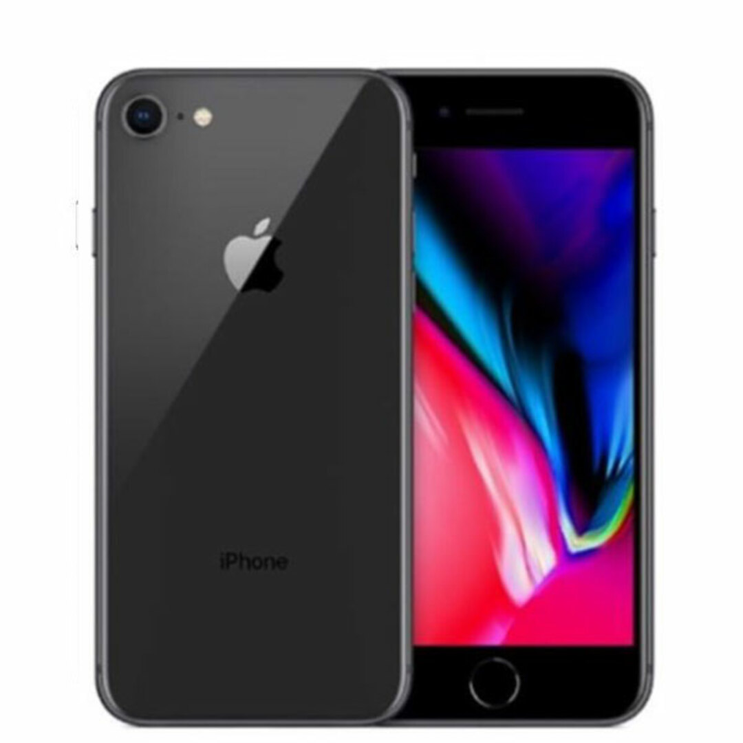 iPhone8 64GB スペースグレイ SIMフリー 本体 Aランク スマホ iPhone 8 アイフォン アップル apple  【送料無料】 ip8mtm738