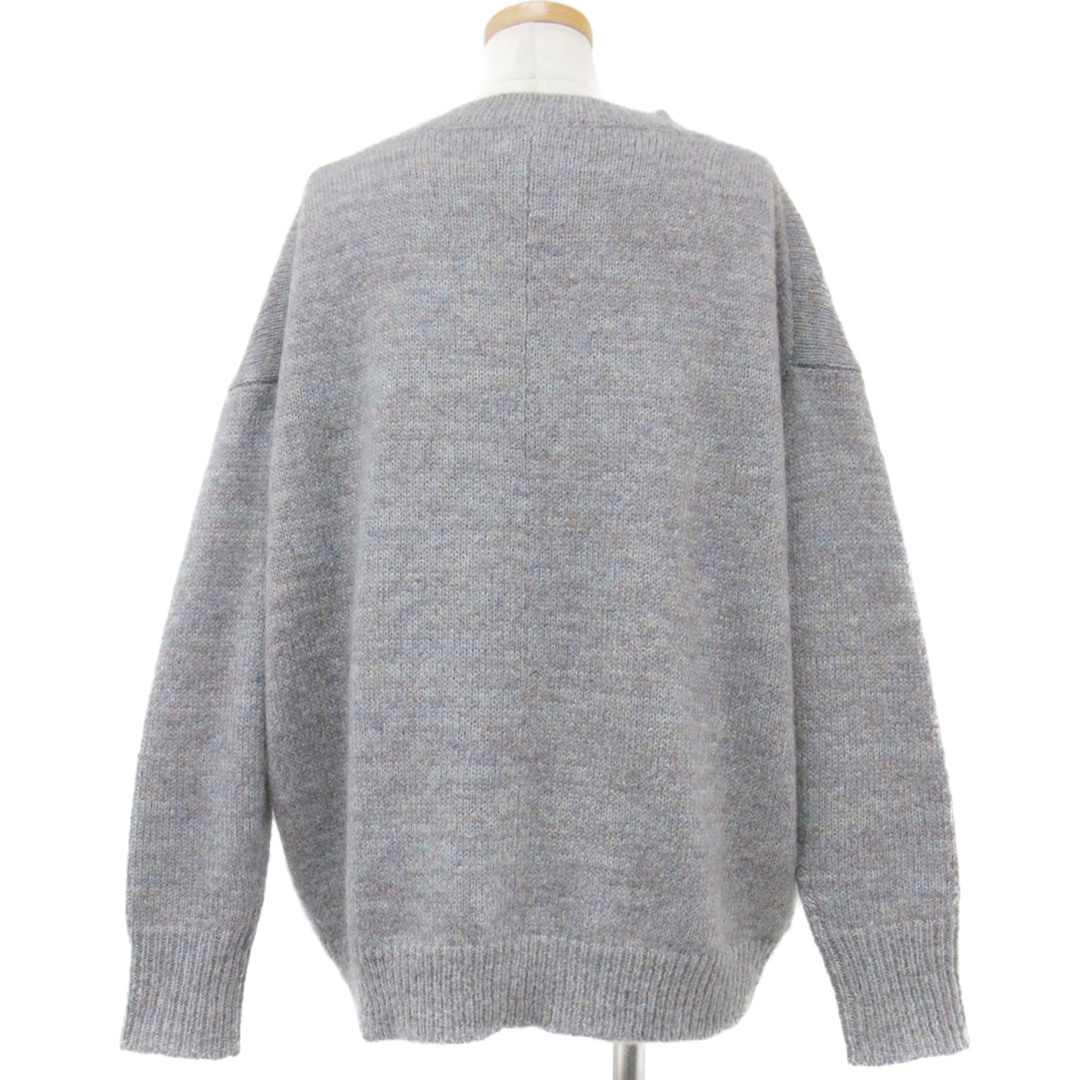 ISABEL MARANT ETOILE イザベルマラン エトワール ニット プルオーバー トップス グレー 34(XS) 長袖 クルーネック ラウンドネック ミックスカラー ウールブレンド おしゃれ シンプル きれいめ 大人女子 ブランド 上品 ベーシック【レディース】【中古】 レディースのトップス(ニット/セーター)の商品写真